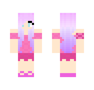 Pastel Pink Girl - Girl Minecraft Skins - image 2