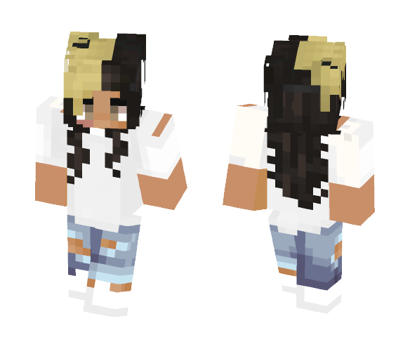 XXXTENTACION Girl - Girl Minecraft Skins - image 1