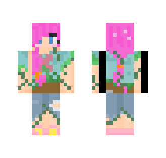 Flower Girl - Version 2 - Girl Minecraft Skins - image 2
