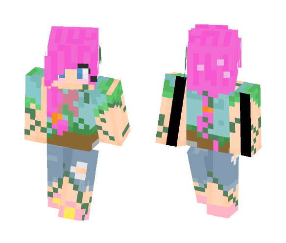 Flower Girl - Version 2 - Girl Minecraft Skins - image 1