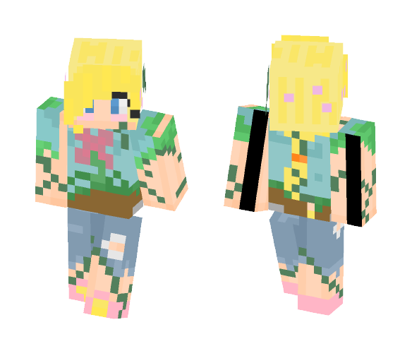 Flower Girl - Version 1 - Girl Minecraft Skins - image 1