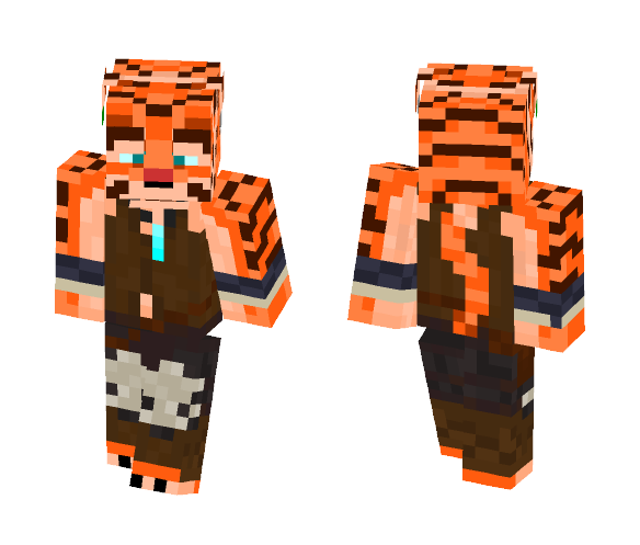 Were-Tiger (Request) - Male Minecraft Skins - image 1