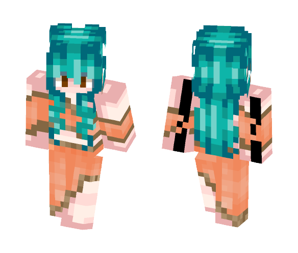 The Sea Temple~ - Female Minecraft Skins - image 1