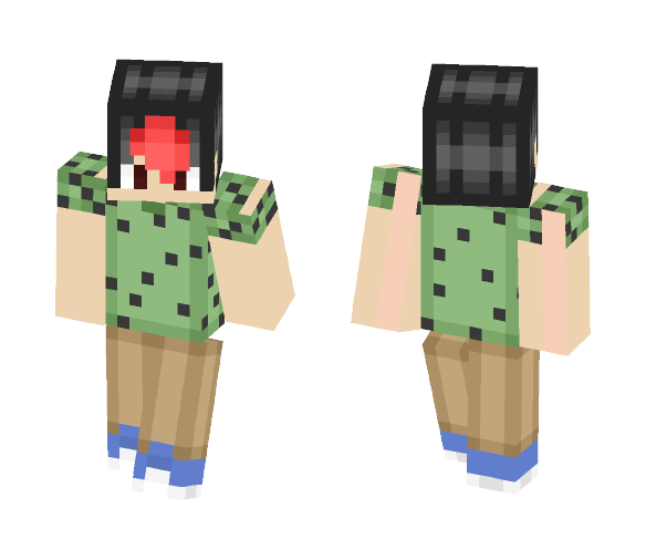 •~-={Cactee | 3 Pixel Arms}=-~• - Male Minecraft Skins - image 1