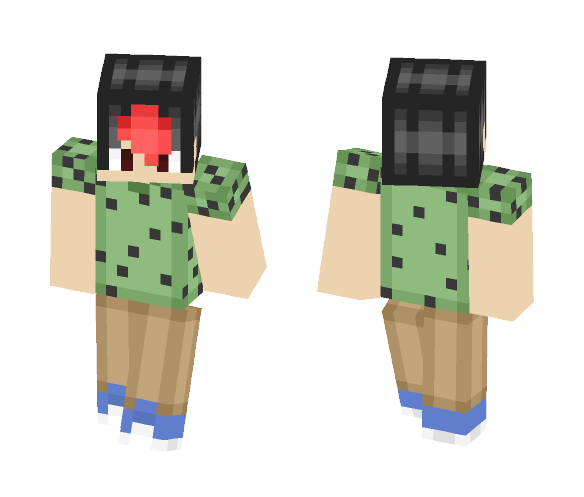 •~-={Cactee | 4 Pixel Arms}=-~• - Male Minecraft Skins - image 1