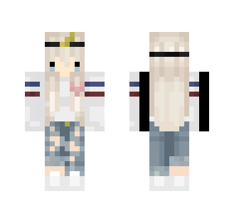 this horn is not fake - Female Minecraft Skins - image 2