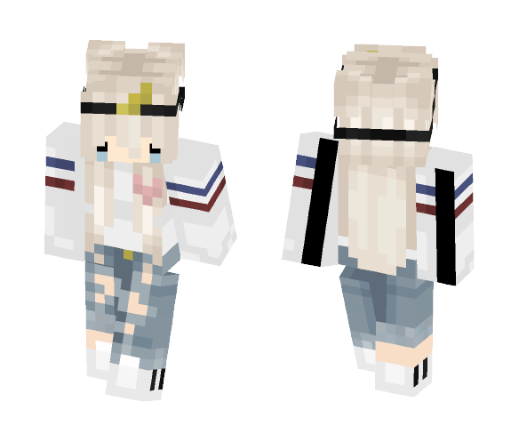 this horn is not fake - Female Minecraft Skins - image 1