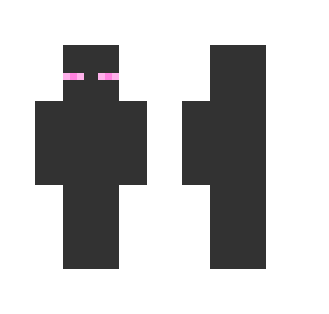 Simple Celshaded Enderman - Interchangeable Minecraft Skins - image 2
