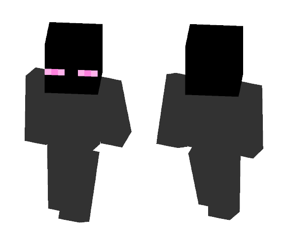 Simple Celshaded Enderman - Interchangeable Minecraft Skins - image 1