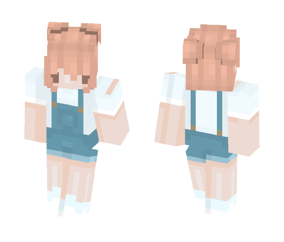 ~McSisters~ Pastel Overalls - Female Minecraft Skins - image 1