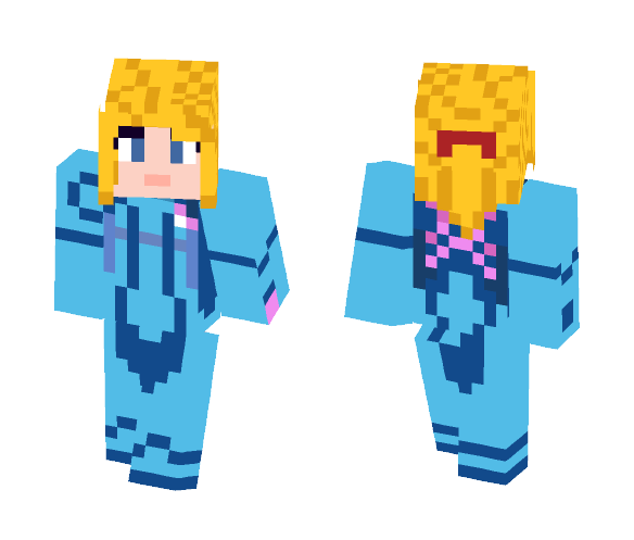 Zero Suit Samus - Female Minecraft Skins - image 1