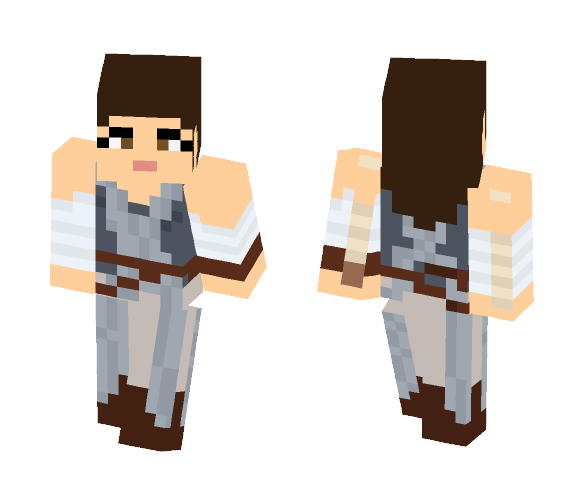 Rey (Jedi Training) The Last Jedi - Female Minecraft Skins - image 1