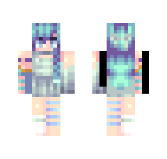Aquamarine - Female Minecraft Skins - image 2