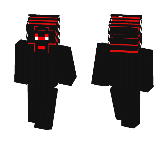 The Red Man in Stripes - Interchangeable Minecraft Skins - image 1