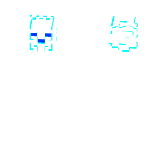 Blue Electric King - Interchangeable Minecraft Skins - image 1