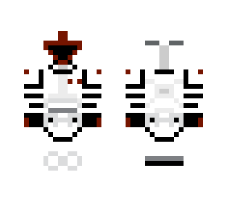 Clone Captain phase 1 - Male Minecraft Skins - image 2