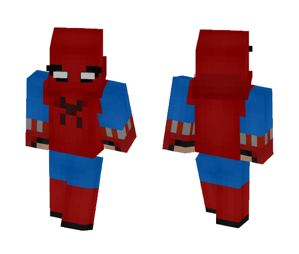 Spiderman Homecoming Homemade Suit - Comics Minecraft Skins - image 1