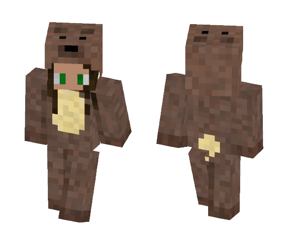Bear Girl - Girl Minecraft Skins - image 1