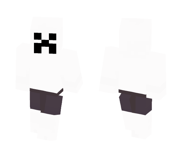 White Creeper - Interchangeable Minecraft Skins - image 1