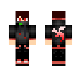Red Dragon With Headset - Male Minecraft Skins - image 2