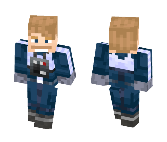 General Antoc Merrick (Blue Leader) - Male Minecraft Skins - image 1