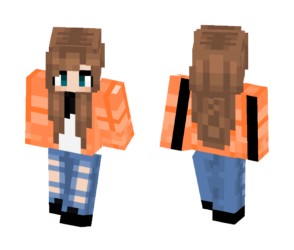 CuteCoolGirl - Cute Girls Minecraft Skins - image 1