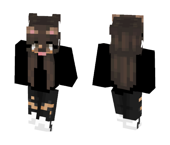 ♡ Snapchat Doggie ♡ - Female Minecraft Skins - image 1