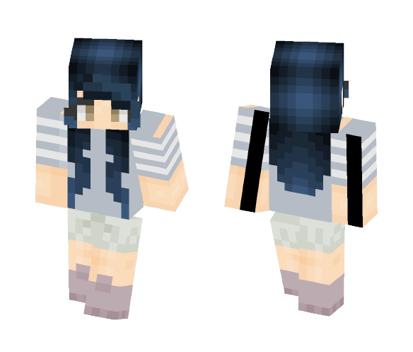 "Midnight Roller" Girl - Girl Minecraft Skins - image 1
