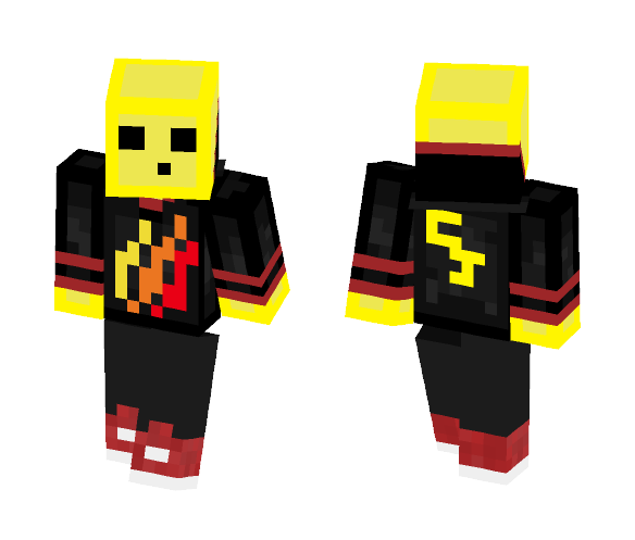 Slimey Fire Lover - Male Minecraft Skins - image 1