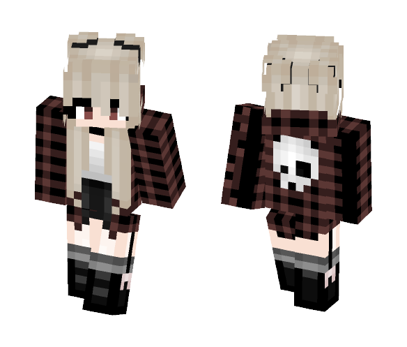 Trendy Emo - Female Minecraft Skins - image 1