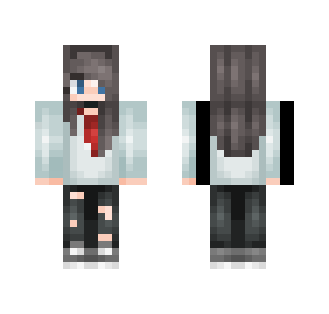 that emo girl at school - Girl Minecraft Skins - image 2