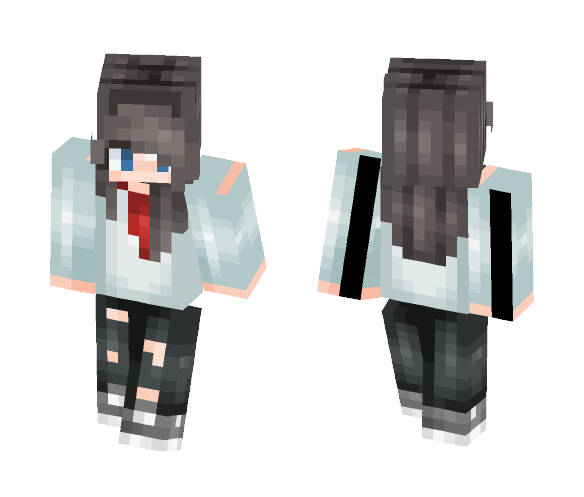that emo girl at school - Girl Minecraft Skins - image 1