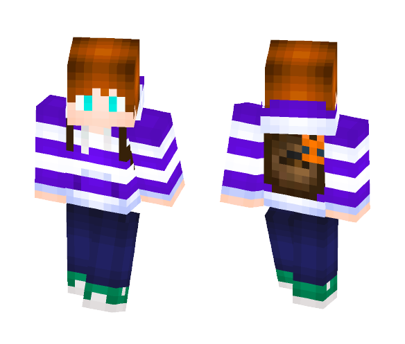 This stripey guy - Male Minecraft Skins - image 1