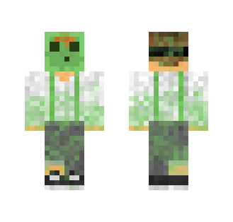 Slime Costume - Male Minecraft Skins - image 2