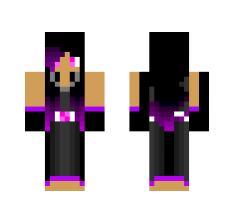 My Official Skin!!! Enderman Style - Female Minecraft Skins - image 2
