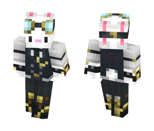 Steampunk Bunny - Male Minecraft Skins - image 1