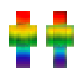 Rainbow Person - Interchangeable Minecraft Skins - image 2