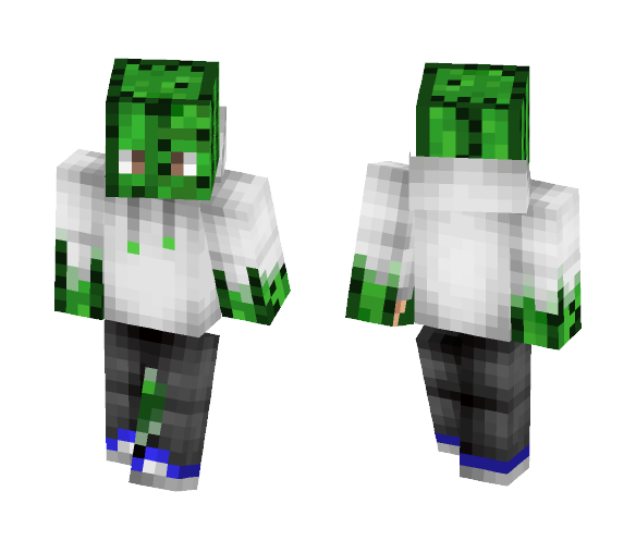 Cactus Gamer - Male Minecraft Skins - image 1