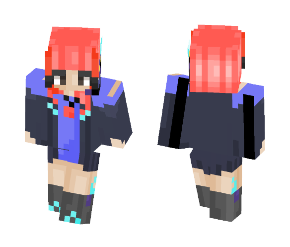 Kyuna // For PurpleKittyNerd - Female Minecraft Skins - image 1