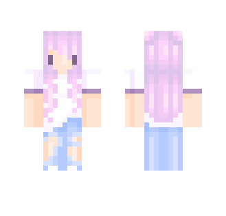 ~McSisters~ Pastel Sky Girl - Girl Minecraft Skins - image 2