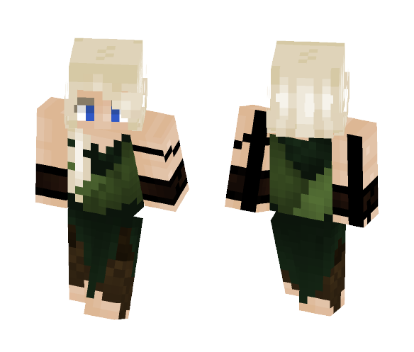 Female Elven Rogue - Female Minecraft Skins - image 1