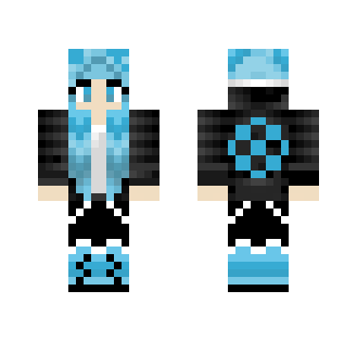 Blue G - Female Minecraft Skins - image 2