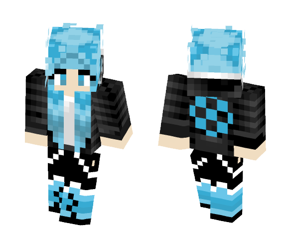 Blue G - Female Minecraft Skins - image 1