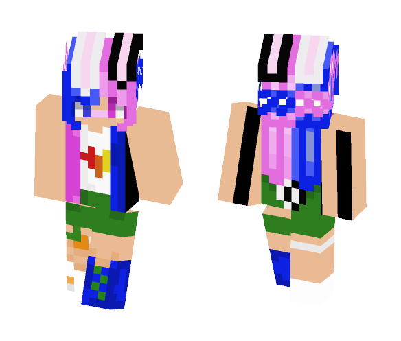 ~Glowing Popcicles~ - Female Minecraft Skins - image 1