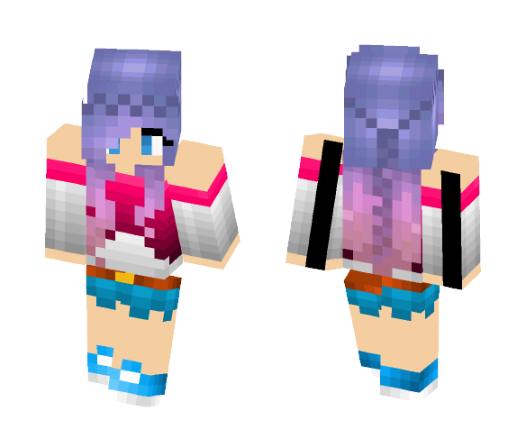 Download Cute Purple Ish Girl Minecraft Skin For Free Superminecraftskins