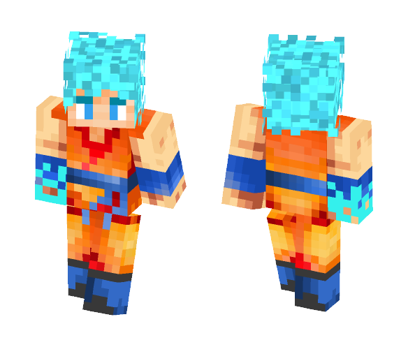 Download Goku Super Saiyan Minecraft Skin For Free SuperMinecraftSkins