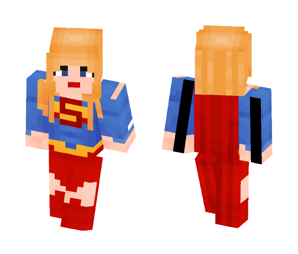 Supergirl DC Rebirth - Comics Minecraft Skins - image 1