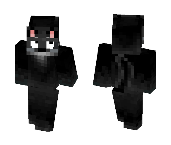 scared cat (its eyes move!!) - Cat Minecraft Skins - image 1