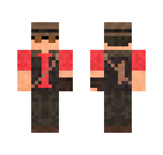 RED + BLU Sniper - Team Fortress 2 - Male Minecraft Skins - image 2