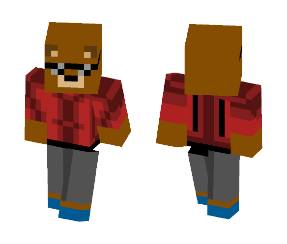 Fall Bear - Male Minecraft Skins - image 1